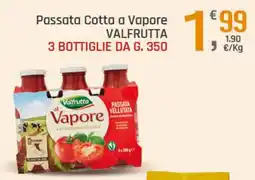 Supermercati Dok Valfrutta Passata Cotta a Vapore offerta