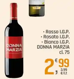 Supermercati Dok Donna Marzia Rosso I.G.P./Rosato I.G.P./Bianco I.G.P. offerta