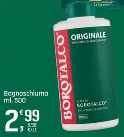 Supermercati Dok Borotalco Bagnoschiuma offerta