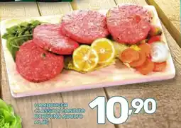 Il Centesimo Hamburger classico/ condito di bovino adulto offerta