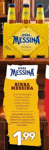 Il Centesimo Birra Messina offerta