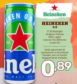Il Centesimo Heineken 0.0 offerta
