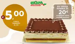 Extra Supermercati Torta Tiramisù offerta