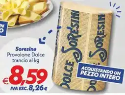 Iper Super Conveniente Soresina Provolone Dolce trancio offerta