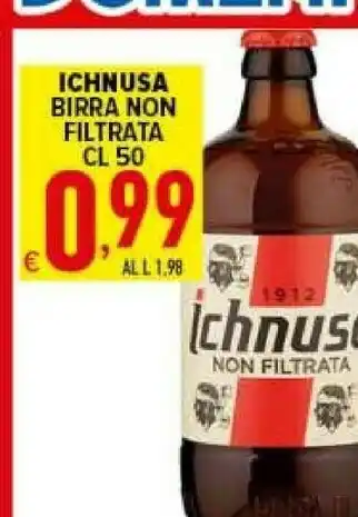 Iper Triscount Birra non filtrata 500 g(ml) offerta