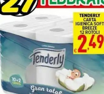 Iper Triscount Carta igienica soft breeze 12 rotoli offerta