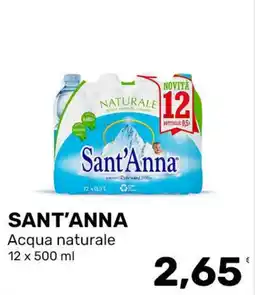 Iper Tosano Sant'Anna Acqua naturale offerta