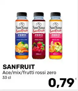 Iper Tosano Sanfruit zero offerta