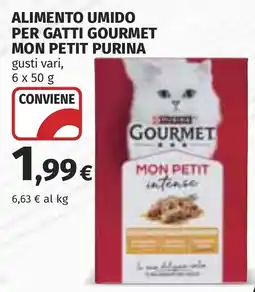 Coop Alimento umido per gatti gourmet mon petit purina offerta