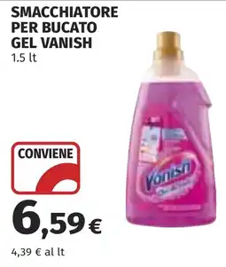 Coop Smacchiatore per bucato gel Vanish offerta
