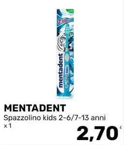 Iper Tosano Mentadent Spazzolino kids offerta