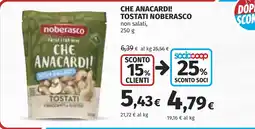 Coop Che anacardi! tostati noberasco offerta