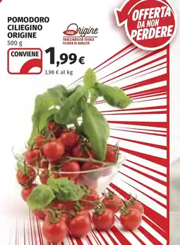 Coop Pomodoro ciliegino origine offerta