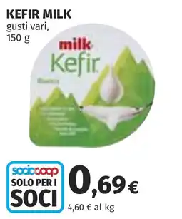 Coop Kefir milk offerta