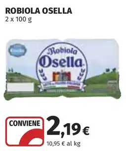 Coop Robiola Osella offerta