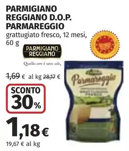 Coop Parmigiano Reggiano Parmareggio offerta