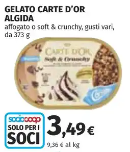 Coop Gelato Carte d'Or Algida offerta