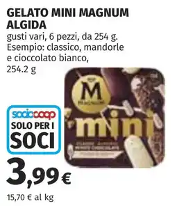Coop Gelato mini Magnum Algida offerta