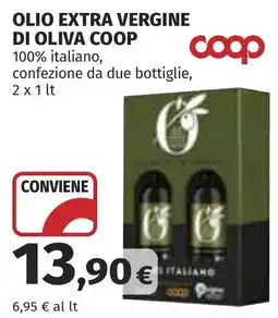 Coop Olio extra vergine di oliva Coop offerta