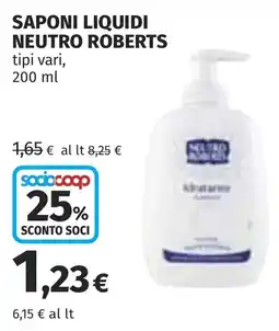 Coop Sapone liquido Neutro Roberts offerta