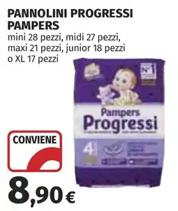 Coop Pannolini Progressi Pampers offerta