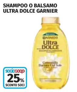 Coop Shampoo o balsamo ultra dolce Garnier offerta