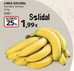 Coop Banane Solidal offerta