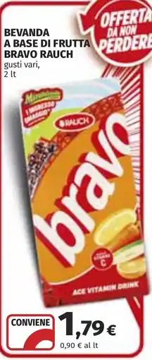 Coop Beveranda a base di frutta Bravo Rauch offerta