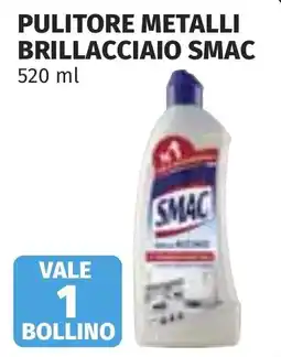 Coop Pulitore metalli brillacciaio Smac offerta