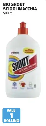 Coop Shout scioglimacchia offerta