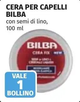 Coop Cera per capelli Bilba offerta