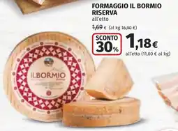 Coop Formaggio il Bormio Riserva offerta