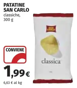Coop Patatine San Carlo classiche offerta