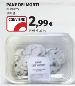 Coop Pane dei morti al burro offerta