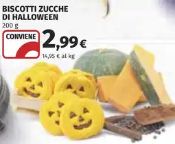 Coop Biscotti zucche di Halloween offerta