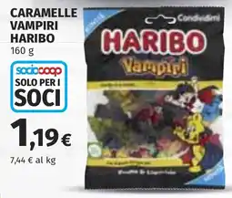 Coop Caramelle vampiri Haribo offerta