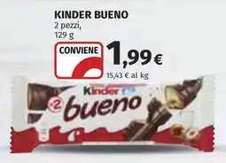 Coop Kinder bueno offerta