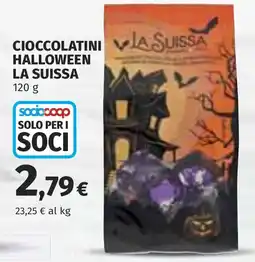 Coop Cioccolatini Halloween La Suissa offerta