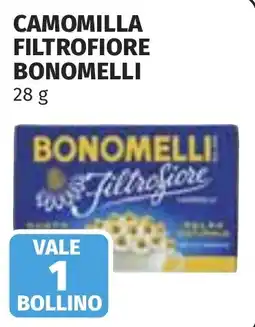 Coop Camomilla filtrofiore Bonomelli offerta