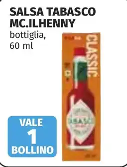 Coop Salsa Tabasco Mc.Ilhenney offerta