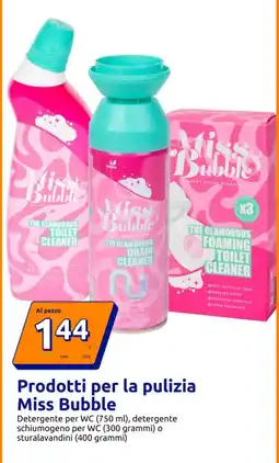 Action Prodotti per la pulizia Miss Bubble offerta