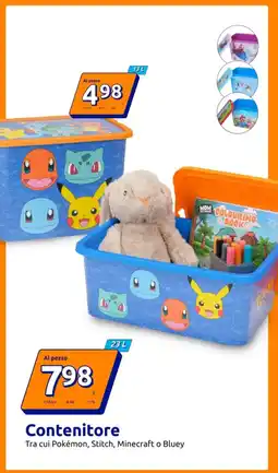 Action Contenitore Pokémon offerta