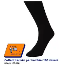 Action Collant termici per bambini 100 denari offerta