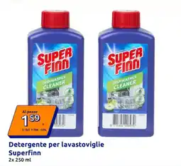 Action Detergente per lavastoviglie Superfinn offerta