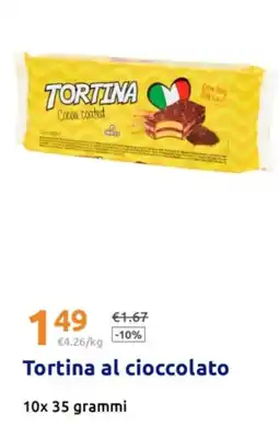 Action Tortina al cioccolato offerta