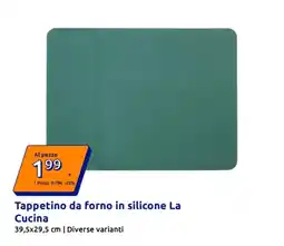 Action Tappetino da forno in silicone La Cucina offerta