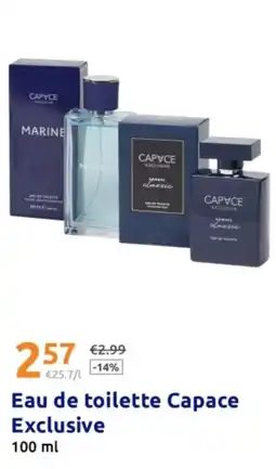 Action Eau de toilette Capace Exclusive offerta
