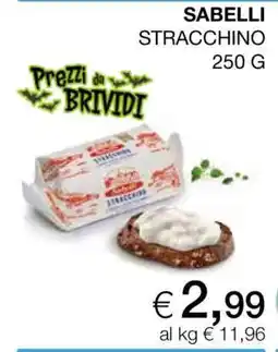 Coop SABELLI STRACCHINO offerta