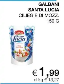 Coop Galbani Santa Lucia offerta