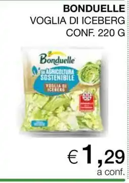 Coop BONDUELLE VOGLIA DI ICEBERG offerta